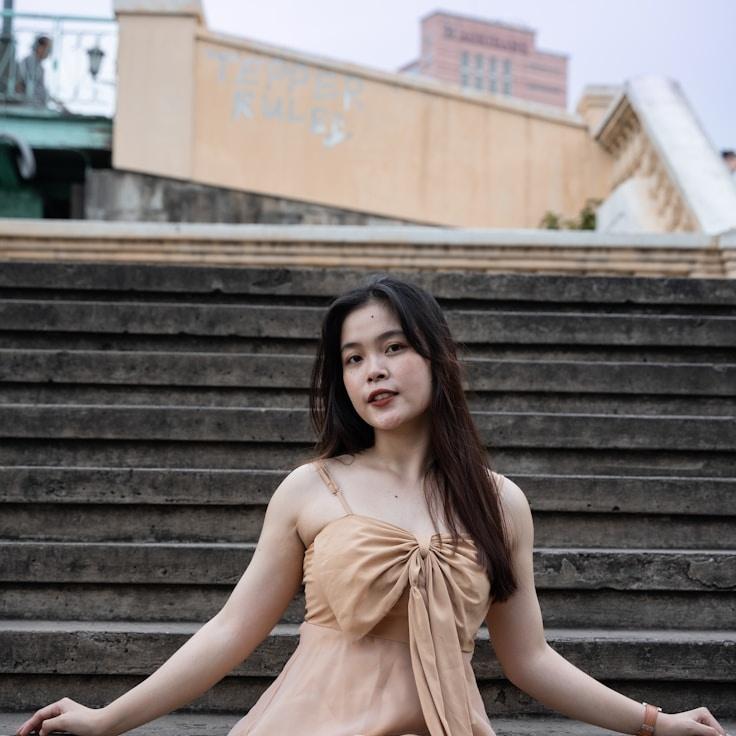 Portrait of Sage Kim, group coordinator and fusion cooking expert